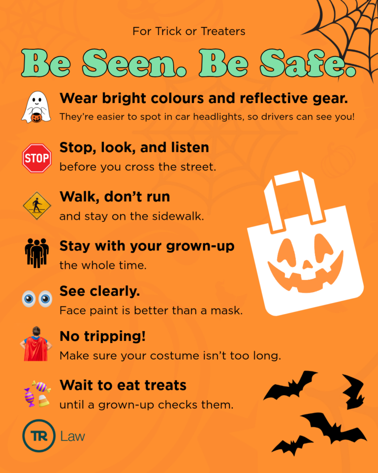 Be Seen. Be Safe. A Halloween Safety Reminder from Thomson Rogers LLP ...