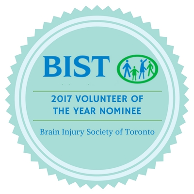 BIST Volunteer of the Year Nominee 2017 badge