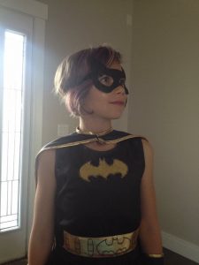 Zoe as Batwoman