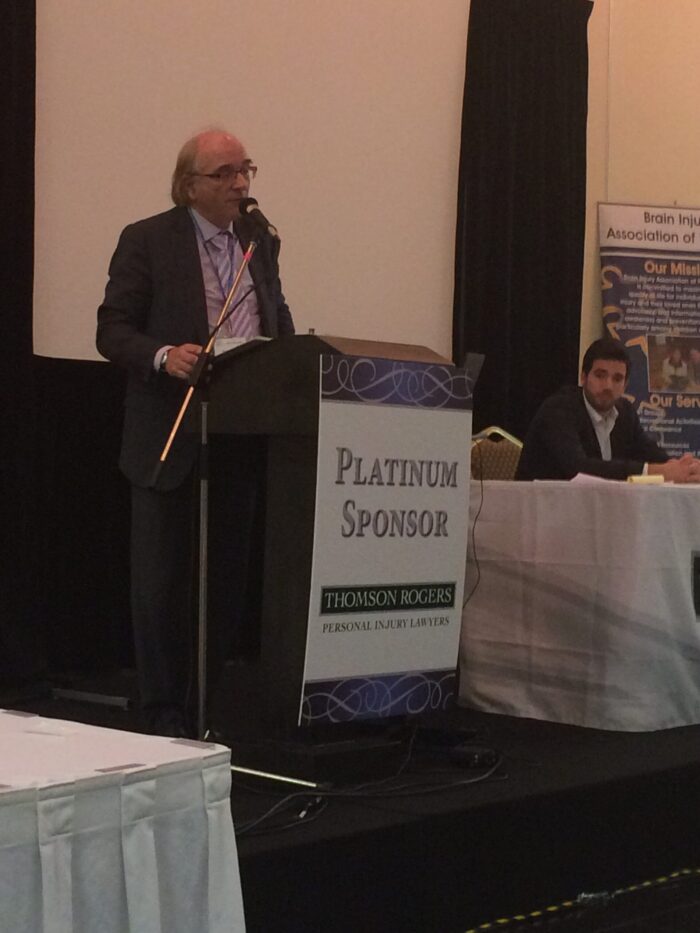 David Payne and Adam Tanel presented at the Brain Injury Association of Niagara Conference 2016.