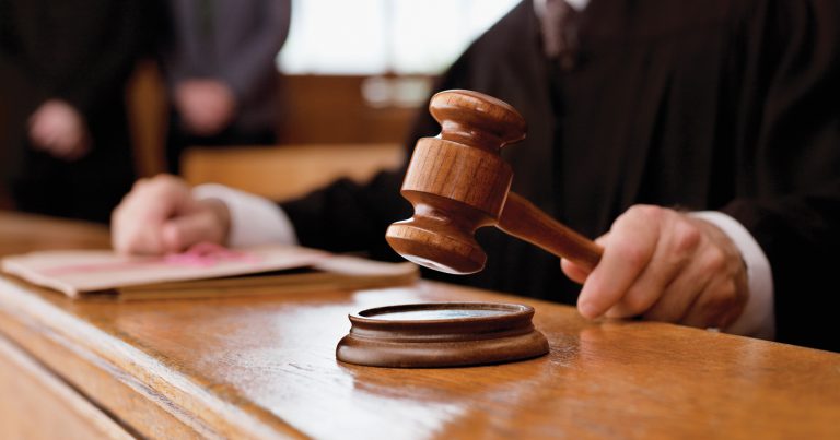 judge and gavel