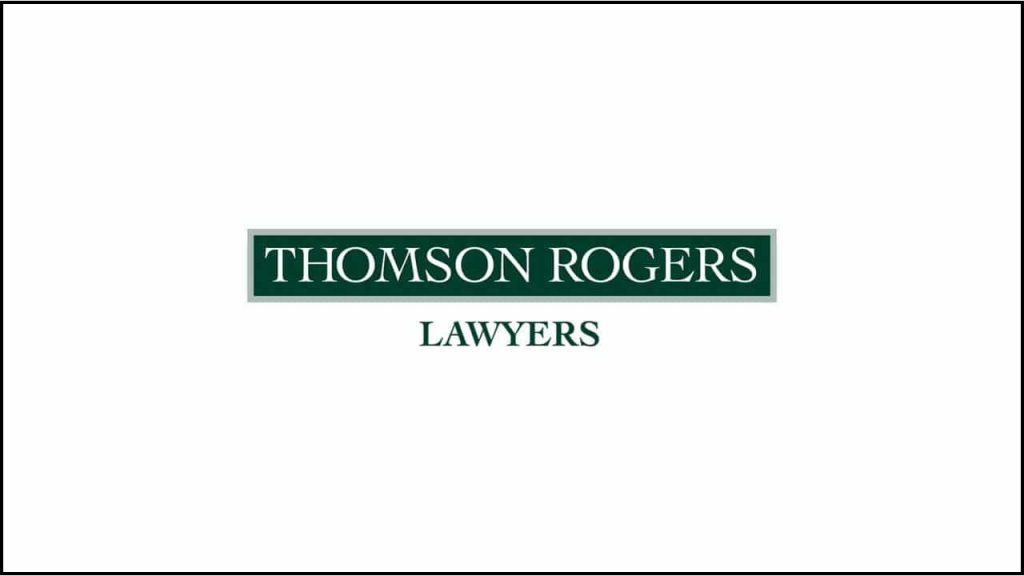 Submissions By Thomson Rogers Regarding Bill 218