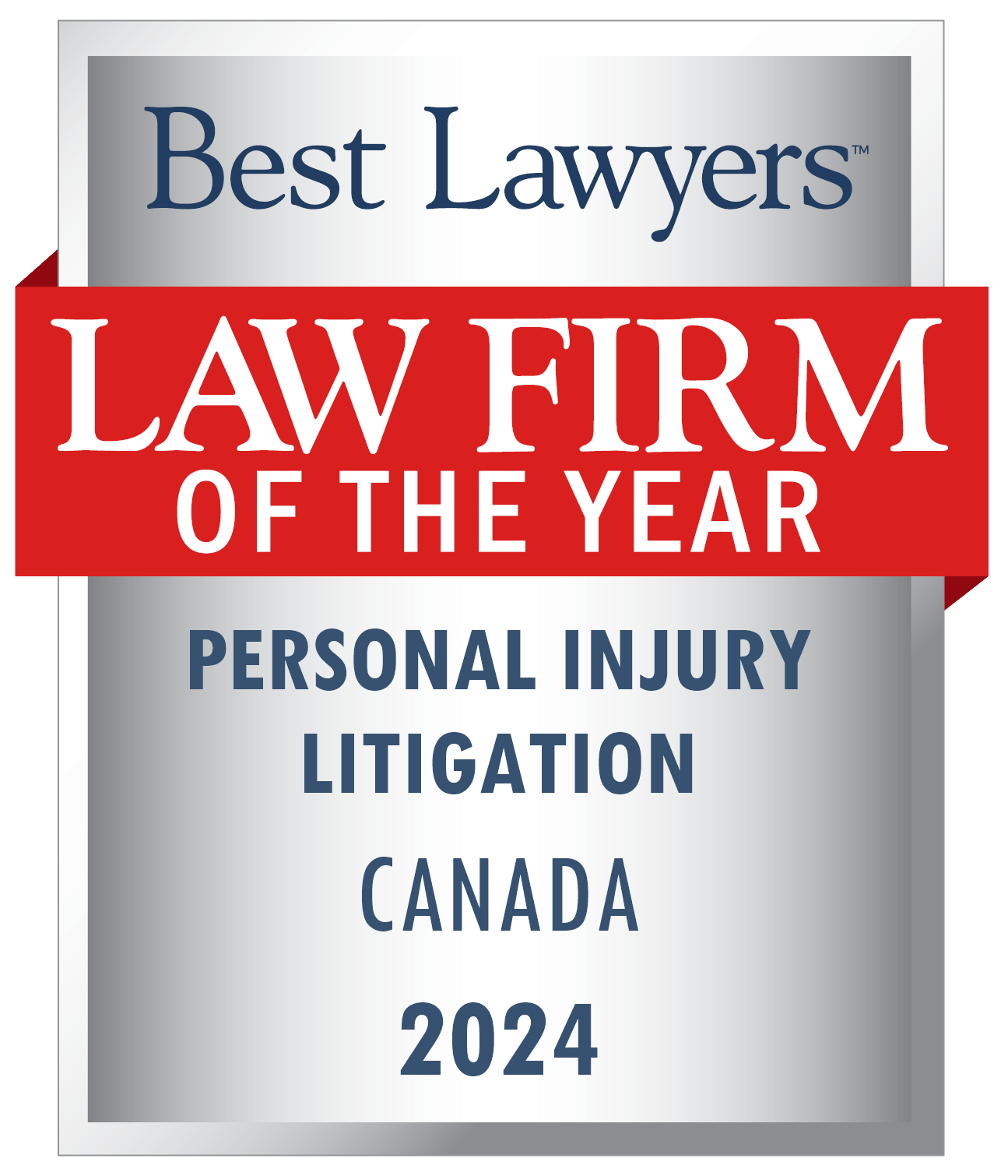 Law Firm of the Year 2024 Personal Injury Litigation - Best Lawyers
