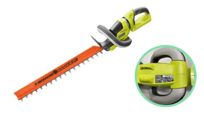 RYOBI-brand hedge trimmer recalled product