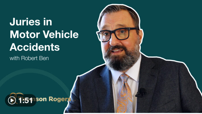 Robert Ben - Juries in Motor Vehicle Accidents