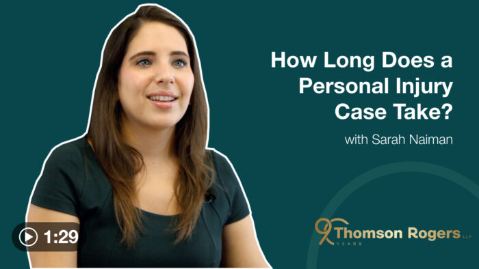 Sarah Naiman - How Long Does a Personal Injury Case Take