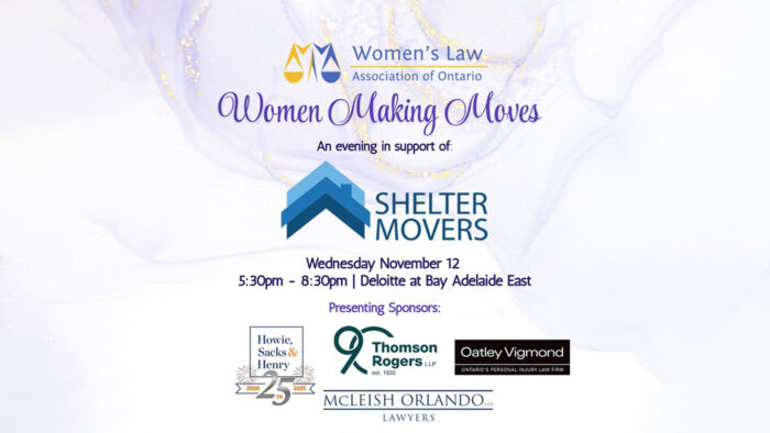 Women Making Moves 2025 - Thomson Rogers LLP as one of presenting sponsors