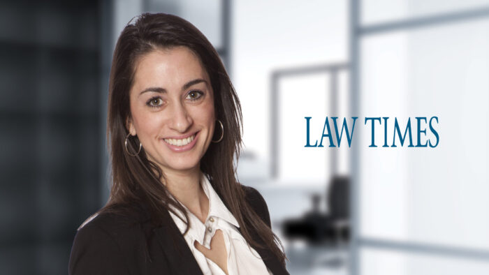 Deanna Gilbert featured in Law Times - old
