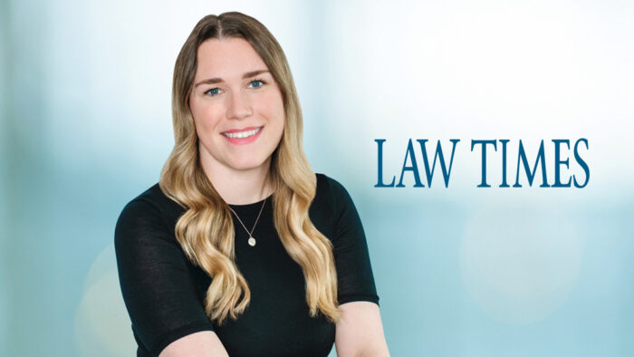 Lucy Jackson featured in Law Times