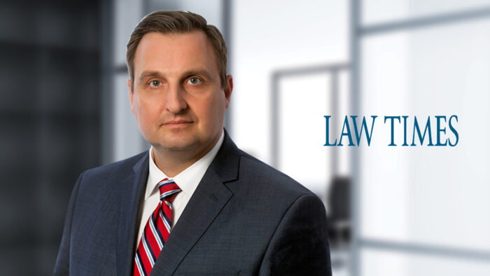 Robert Ben featured in Law Times - old