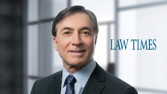 Stephen D'Agostino featured in Law Times - old