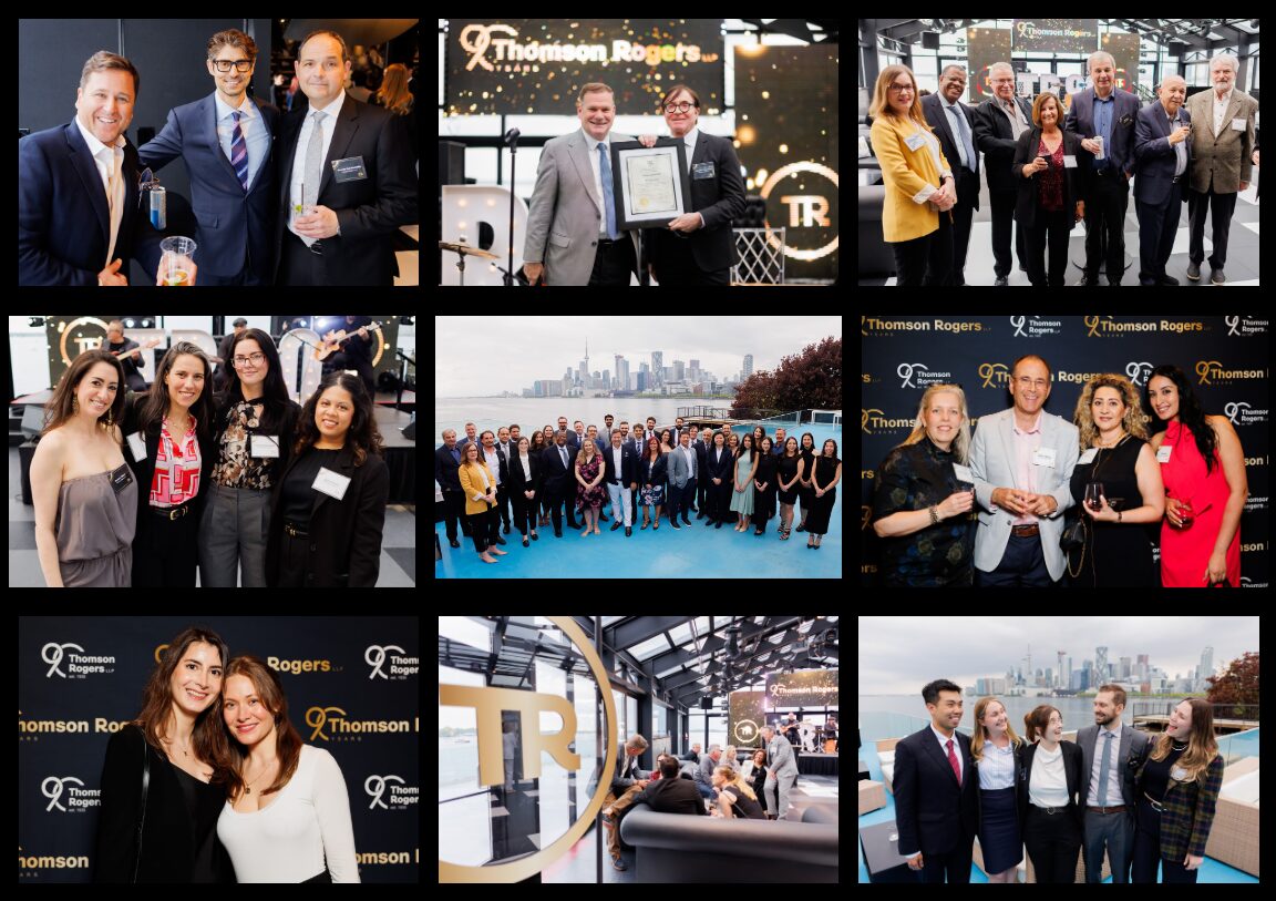 Thomson Rogers LLP's 90th anniversary party photos